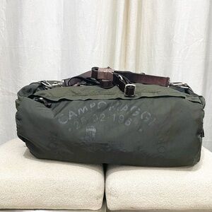 Campomaggi Nylon Duffle Bag in Verde Militare